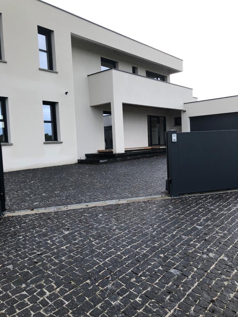 Pavés Granit Noir Frade
