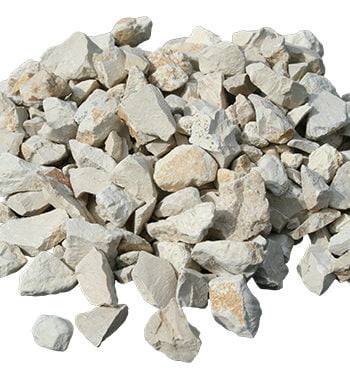 granulats décoratifs calcaire jaune beige