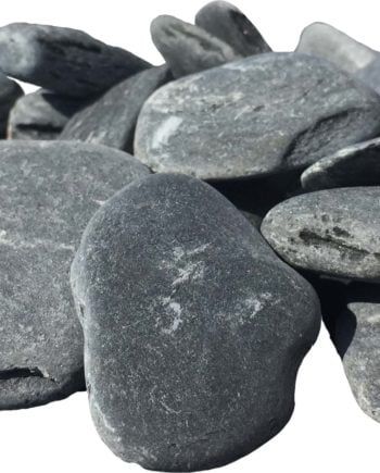 paillages décoratifs pétale ardoise noire vieillie