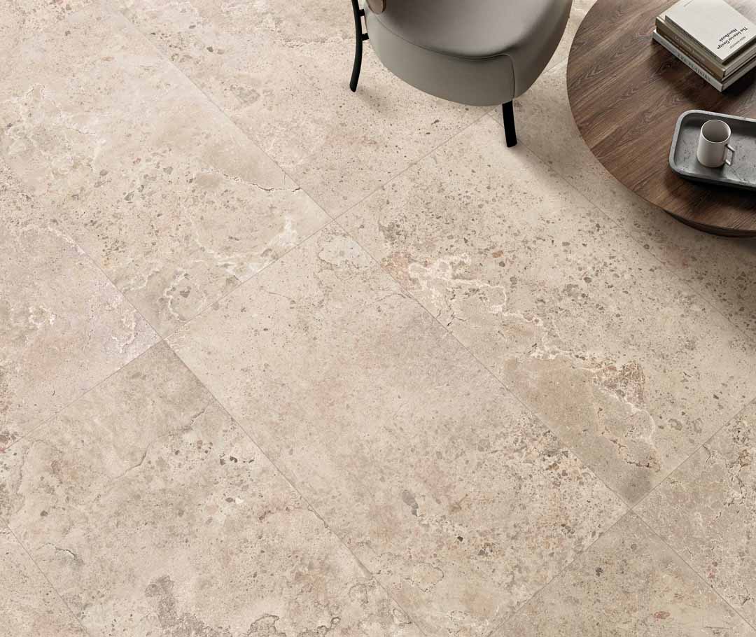 GRES CERAME ABBAYE BEIGE AQUITER