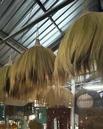 Suspension déco en fibres naturelles - Aquiter