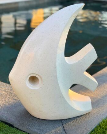 Poisson Terrazzo Blanc - Aquiter