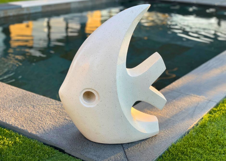 Poisson Terrazzo Blanc - Aquiter