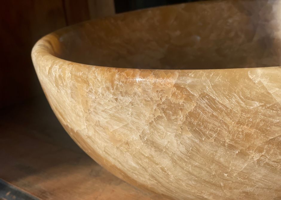 Vasque Ronde Onyx - Collection Bali